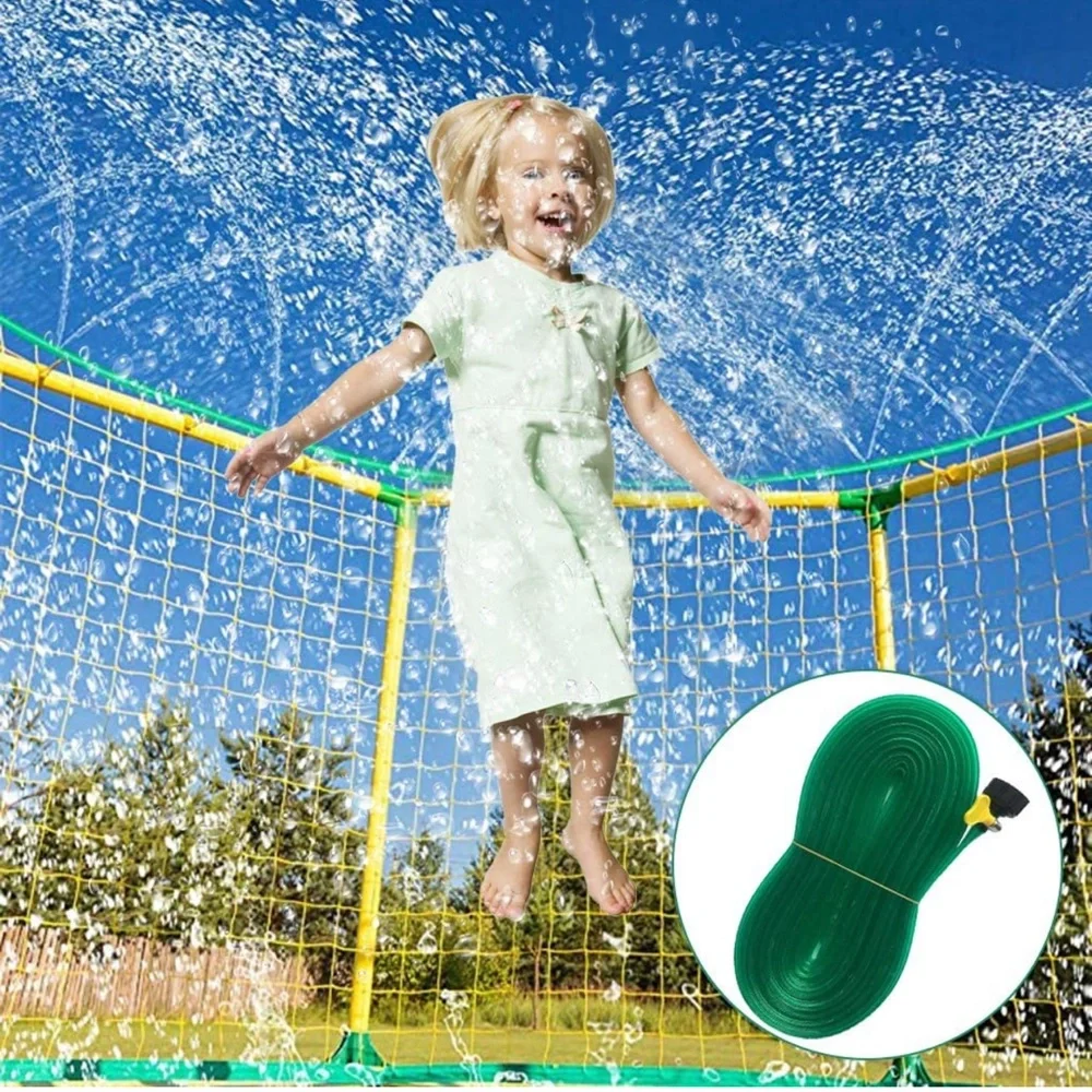 39FT Trampoline Water Sprinkler Summer Outdoor Waterpark or gardening